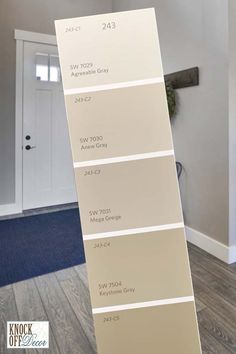 the paint colors in this house are white and beige