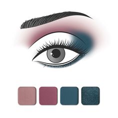 Eyeshadow Color Combinations, Best Smudge Proof Eyeliner, Eyeshadow Combinations, Makeup Yeux, Beauty Education, Foil Eyeshadow, Photographie Indie