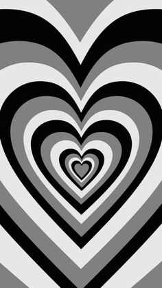 an image of a heart in black and white