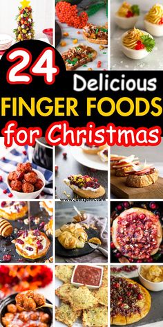 24 delicious finger foods for christmas