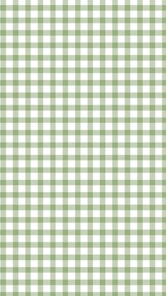 a green and white gingham checkered background