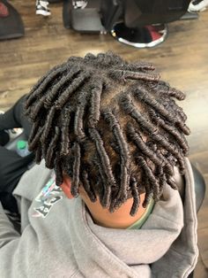 Starter Locs Middle Part, Dreads With Middle Part, Dreads Middle Part, Finger Coils Men Short Hair, Starter Locs Parting, Middle Part Dreads, Middle Part Locs Men, Starter Locs Styles For Short Hair Men