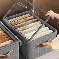 Quantity:1PC; Shape:Rectangle; Type:Storage Boxes; Material:Oxford Cloth,Fabric,Stainless Steel; Features:Adorable,Creative; Product Dimensions:472820CM; Listing Date:03/21/2024 Seating In Closet, Robe Storage Ideas, Jean Storage, Condo Organization, Closet Baskets, Quilt Clothes, Wardrobe Storage Boxes, Keepsake Storage, Frame Storage