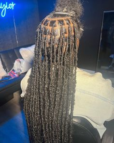 Bonita Locs, Distressed Faux Locs, Distressed Locs, Braided Hairstyles For Teens, Sleek Ponytail Hairstyles, Feed In Braids Hairstyles, Cute Braided Hairstyles