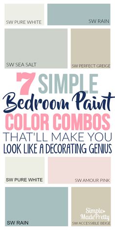 the 7 simple bedroom paint color combos that'll make you look like a decor genius