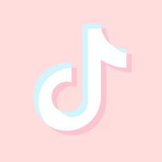 the letter j is made up of pink and blue shapes on a light pink background