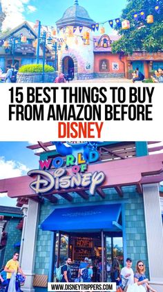 15 Best Things To Buy From Amazon Before Disney What To Buy On Amazon, London Places To Visit, What To Pack For Disney, Disneyland Vacation Planning, Things From Amazon, Disney Trip Surprise, Packing List For Disney, Disney World Packing