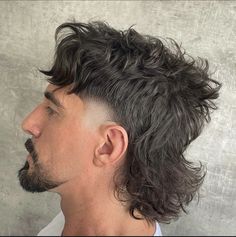 Messy Mullet, Classic Mullet, Mullet Fade, Gents Hair Style, Guy Haircuts Long, Medium Length Hairstyles, Taper Fade Haircut