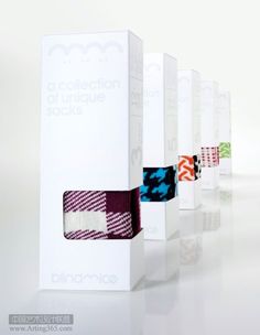 the packaging is designed to look like it's in different colors and patterns,