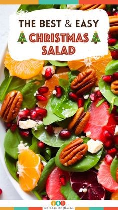 the best and easy christmas salad