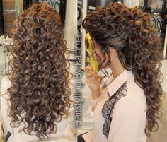 Quase natural,um penteado bonito com um toque natural nos fios... Só colocar o assessório para enfeitar Bridal Hairstyles For Long Hair, Hair Clip Bow, Hair Updos Tutorials, Long Hair Tutorial, Bow Hair Clip, Bridal Hairstyles