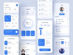 the user interface is designed to look like an app