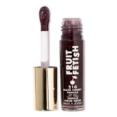 Black Cherry Vanilla Fruit Fetish Lip Oil - Milani | Ulta Beauty Milani Black Cherry, Pretty Lip Gloss, Vintage Beauty Products, Cheap Makeup Products, Vanilla Fruit, Jelly Lipstick, Cherry Vanilla, Ethereal Makeup, Dope Makeup