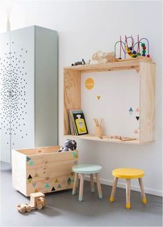 a child's room with toys and furniture on the bottom right hand corner is an instagram post