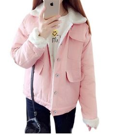 Kawaii Preepy Warm WInter and Autumn Coat on Storenvy Long Winter Coats Women, Short Paragraph, Autumn Coat, 2016 Fall, Winter Outwear, Patchwork Jacket, Basic Jackets, Fall Coat, Warm Coat