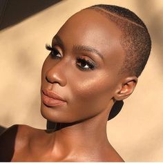 Bald Beauty, Twa Styles, Shaved Heads, Shaved Hair Cuts, Diverse Beauty