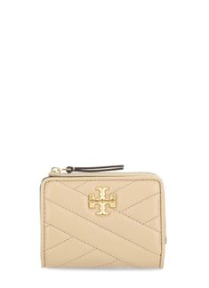 This quilted leather Tory Burch wallet blends elegance and functionality. A prominent front metal T logo enhances its design, while a zip coin holder, a snap button compartment, and multiple card slots ensure convenience.

- Quilted leather material
- Prominent front metal T logo
- Zip coin holder
- Snap button compartment
- Multiple card slots Tory Burch Wallet, Golden Logo, T Logo, Coin Holder, Quilted Leather, Leather Material, Snap Button, Wallets For Women, Leather Wallet