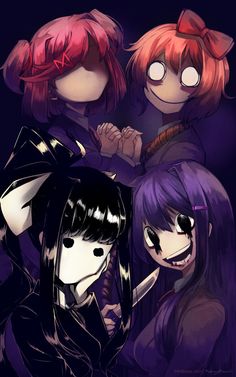 Group Photo, Yandere Simulator, Creepy Cute, Visual Novel, Horror Game