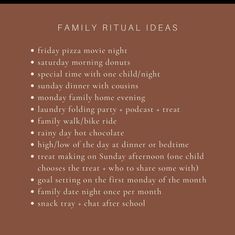 Homeandkind Ritual Ideas, Uppfostra Barn, Family Mission, Parenting Knowledge, Family Fun Night, Conscious Parenting, Smart Parenting, Fun Family Activities, Family Night