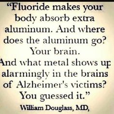 Hmmm.  Interesting, though i know people that were on independent, private well water that got dementia. Future World, The Ugly Truth, Elderly Care, Heavy Metals, Alzheimers, Health Advice, Brain Health