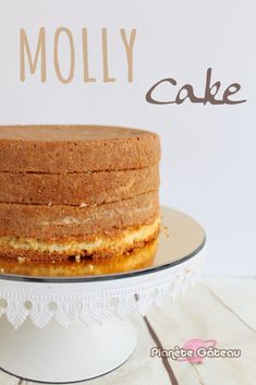 Recette du Molly cake pour le cake design Genoise Cake, Wedding Cake Designs Simple, Whipped Cream Cakes, Buttercream Cake Designs, Cake Decorating For Beginners, Vanilla Cake Recipe, Homemade Cake Recipes