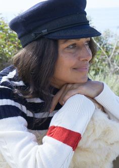 A cap is a must-have for those seeking that nautical look. To nail the sea dog look, team with a smock top. You could also wear it with more feminine pieces for a pop of style.70% Wool, 30% Polyester. French Sailor, Sea Dog, Sailor Cap, Nautical Looks, Stones Throw, Normandy France, Smock Top, More Feminine, Clothes Style