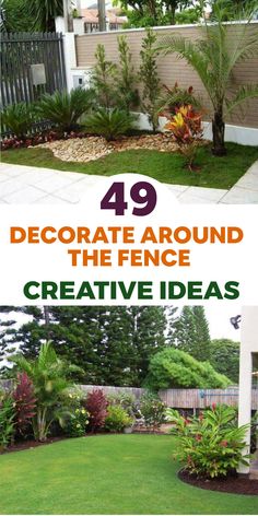 the front yard and back yard landscaping ideas