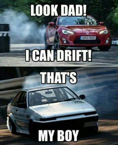 Custom Muscle Cars, Ae86, Memes Humor, Drift Cars, Car Guys