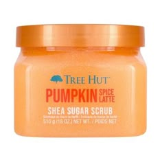 Tree Hut Pumpkin Spice Latte Shea Sugar, Clove, Vanilla & Cinnamon Body Scrub - 18oz : Target Cinnamon Body Scrub, Nutmeg Oil, Natural Exfoliant