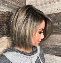 Side-Parted Pointcut Lob Passion Hair, Hair Idea, Short Bob Haircuts, Long Bob Hairstyles, Haircuts For Long Hair