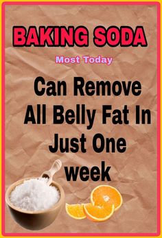 Baking Soda Health, Super Women, Soda Drink, Remove Belly Fat, Baking Soda Uses