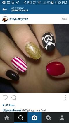 Princess Nail Designs, Spirit Days, Street Nails, Nails Design, Halloween Nails