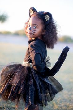 Easy Childs Cat Costumes  - Just Destiny_-51 Toddler Cat Costume, Easy Last Minute Halloween Costumes, Cat Girl Costume, Easy Last Minute Costumes, Crochet Halloween Costume, Cat Costume Diy, Kitten Costumes, Halloween Costume Toddler Girl