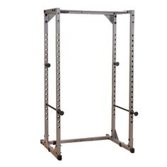 the power rack is shown with two squats on one side and three bars on the other