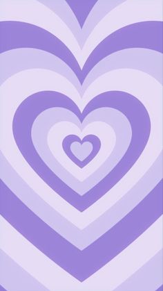 a purple and white striped heart pattern