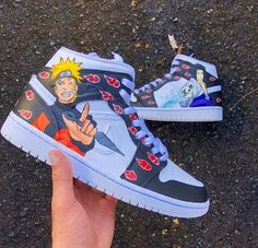 chaussurescustomisées:chaussures:chaussurenike Naruto Shoes, Naruto Clothing, Custom Painted Shoes, Custom Shoes Diy, Dr Shoes, Jordan Shoes Girls, Custom Nike Shoes, Personalized Shoes, Nike Air Shoes