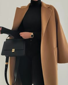 Fashion Job, Minimal Classic, Rose Style, Camel Coat, Business Outfit, Mode Inspo, Looks Chic, 가을 패션, Work Outfits Women