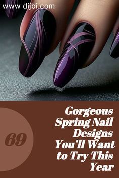 Spring Nail Design, Nail Designs Ideas, Eye Nails, Pointed Nails, Seasonal Nails, Nail Design Ideas, Gel Nail Design