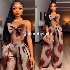 Ankara Trouser And Top Styles, Ankara Trouser And Top, Top Styles For Ladies, Braided Hairstyles With Natural Hair, Hairstyles With Natural Hair, Trouser And Top, Natural Braided Hairstyles, African Print Dress Ankara