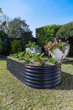 A raised garden wicking bed, with Charlie Albone from Better Homes and Gardens showing the steps to build it Wicking Garden Bed, Watering Raised Garden Beds, Backyard Raised Garden, Diy Garden Bed, Backyard Vegetable Gardens, Landscape Designer, Garden Edging, Garden Tours, Garden Bed