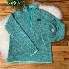 Follow Me On Ig: Berryberrychicboutique Rare Color New Without Tags Pullover Half Zip, Patagonia Better Sweater, Better Sweater, Pullover Outfit, Patagonia Jacket, Half Zip Sweaters, Fleece Sweater, Pullover Shirt, Cool Sweaters