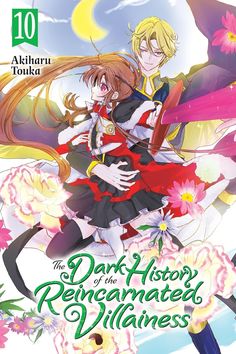 the cover for dark history reenated villaines, featuring two girls hugging each other