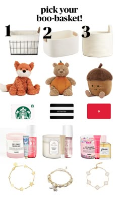 there are many items that can be found in the basket