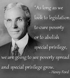 a man in a suit and tie with a quote from henry ford on the image