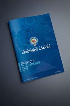 a brochure with the logo of an organization on it's front cover