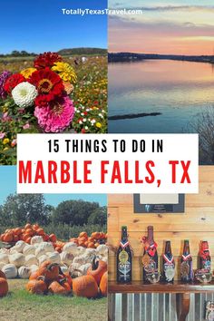 there are many things to do in marble falls, tx