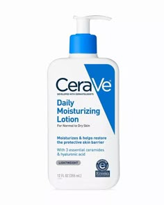 Cerave Daily Moisturizing Lotion, Best Drugstore Moisturizer, Cerave Moisturizer, Drugstore Moisturizer, Dry Skin Body Lotion, Daily Moisturizing Lotion, Lotion For Dry Skin, Body Creams