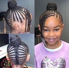 Kids Braids With Beads, Beads Hairstyles, Toddler Braids, Kids Braids, Kid Braid Styles, Hairstyles Kids, Natural Hairstyles For Kids, Kids' Braids