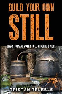 the cover of build your own still learn to make water, fuel, alcohol and more