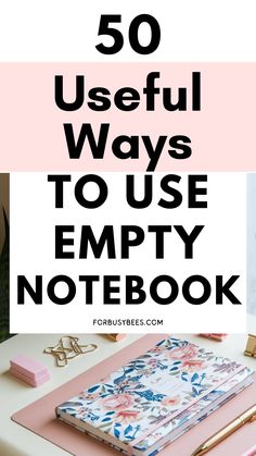 things to put in an empty notebook Empty Journal Ideas, Fill Empty Notebooks, Work Notebook Organization, Empty Notebook Ideas, Empty Journal, Empty Notebook, Things To Write, Daily Planner Sheets, Empty Book